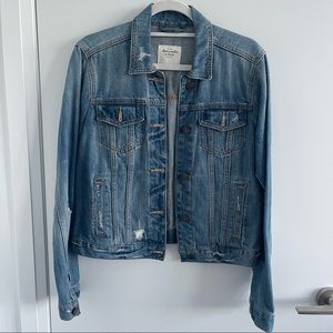 abercrombie & fitch jean jacket